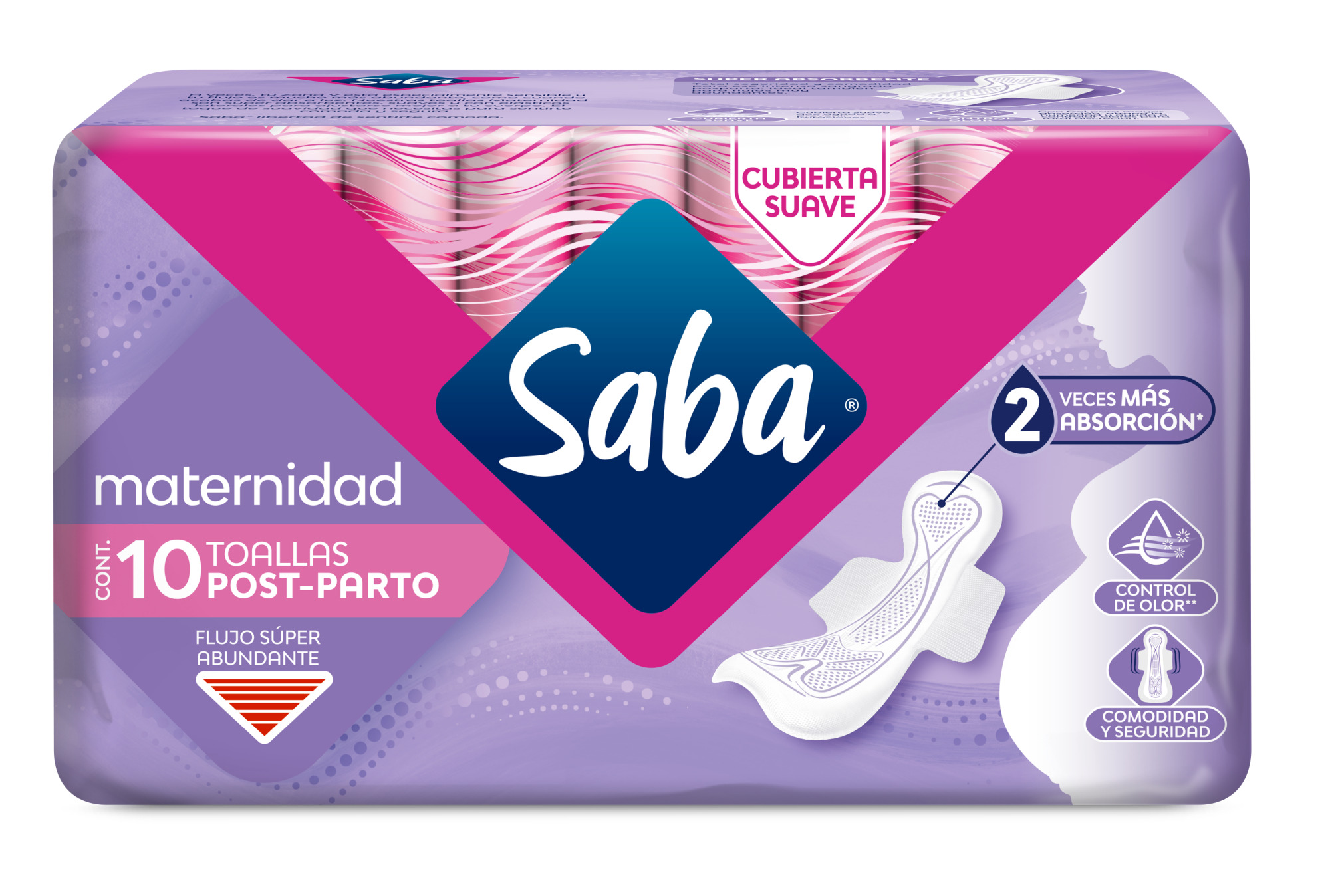 Toallas Post Parto - Saba